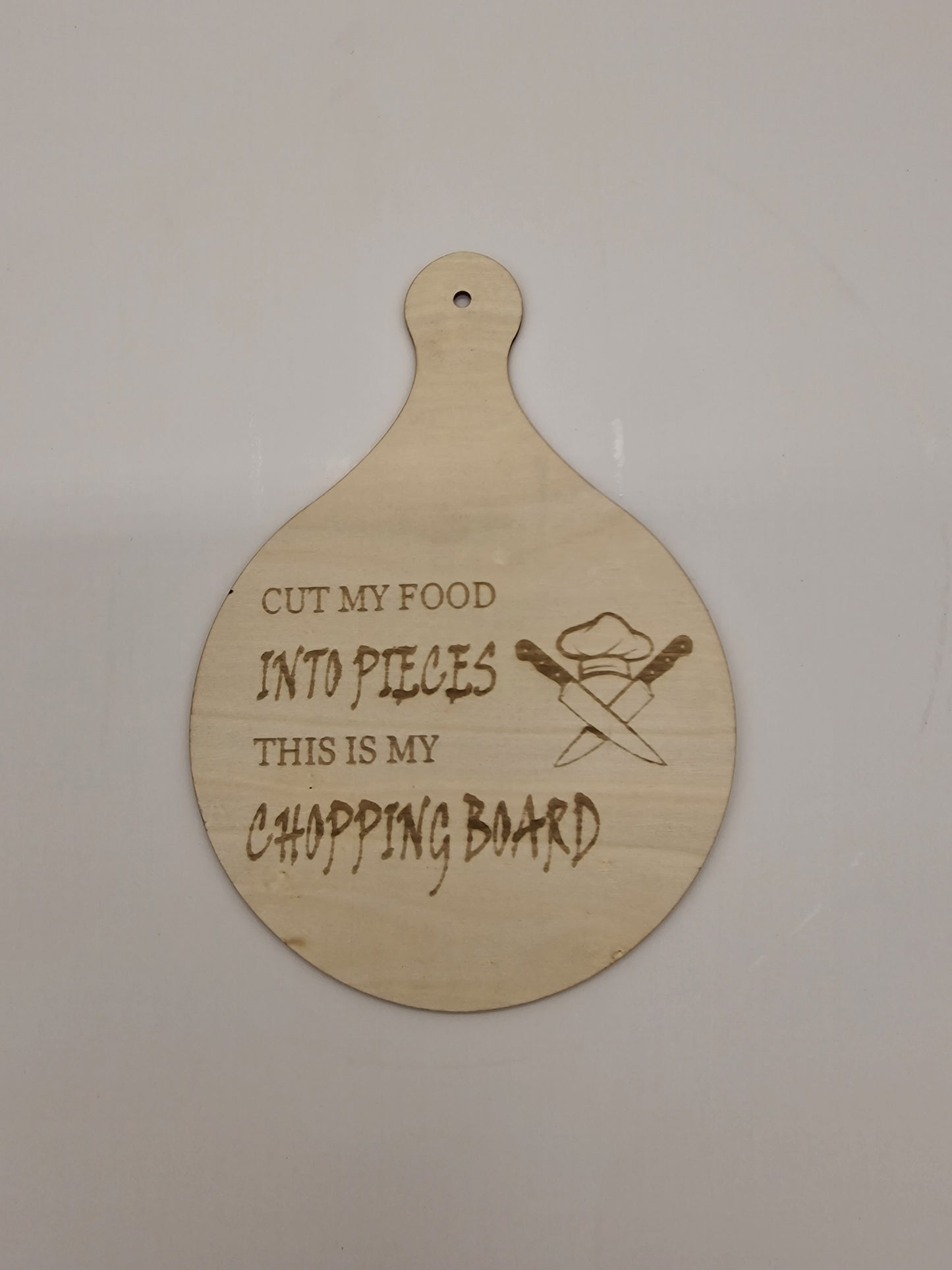 Round Chopping Board Sign