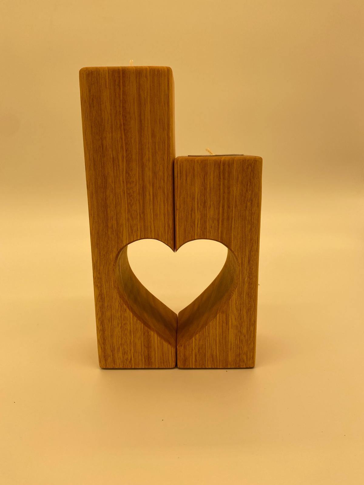 Oak Candle holder
