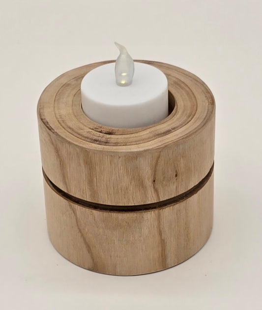 Turned Candle Holder