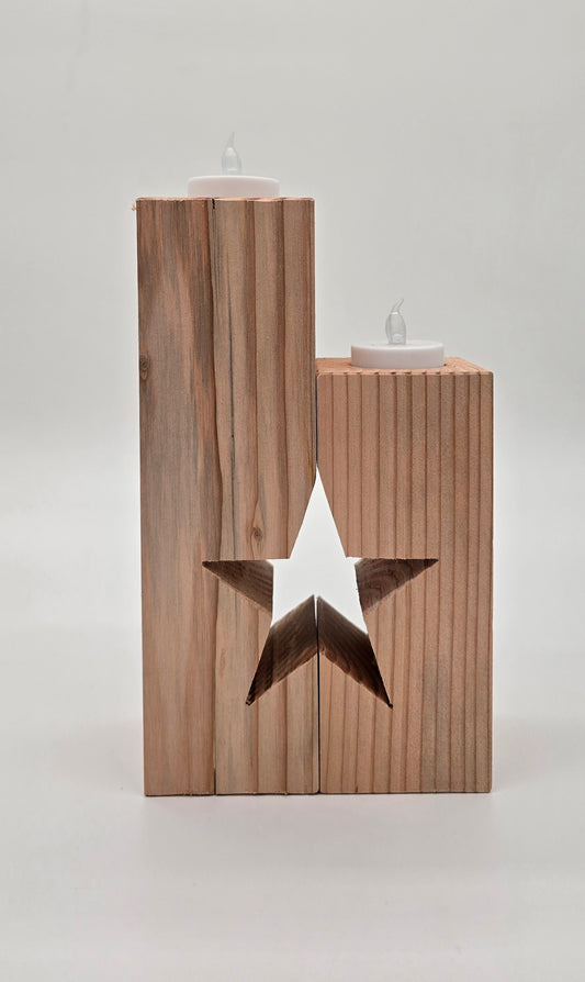 Douglas Fir Candle Holder