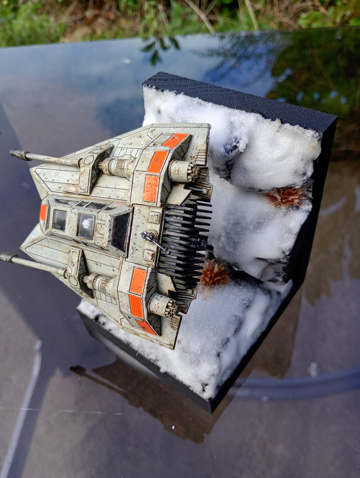 Star Wars snow speeder 3D printed model