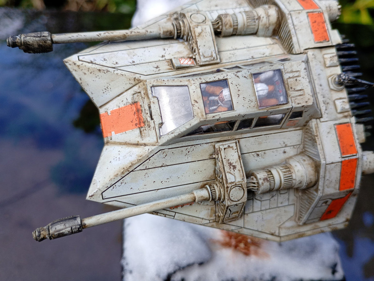 Star Wars snow speeder 3D printed model