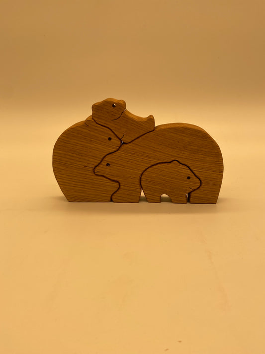 Handmade Bear Family