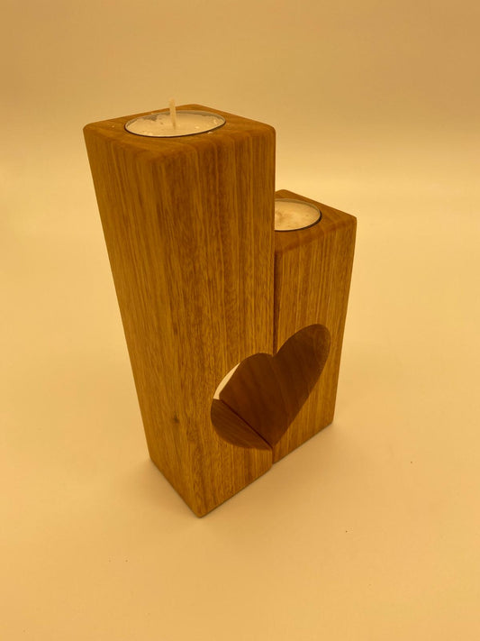Oak Candle holder