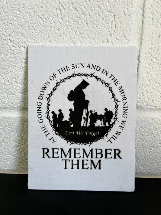 Remembrance Day Canvas