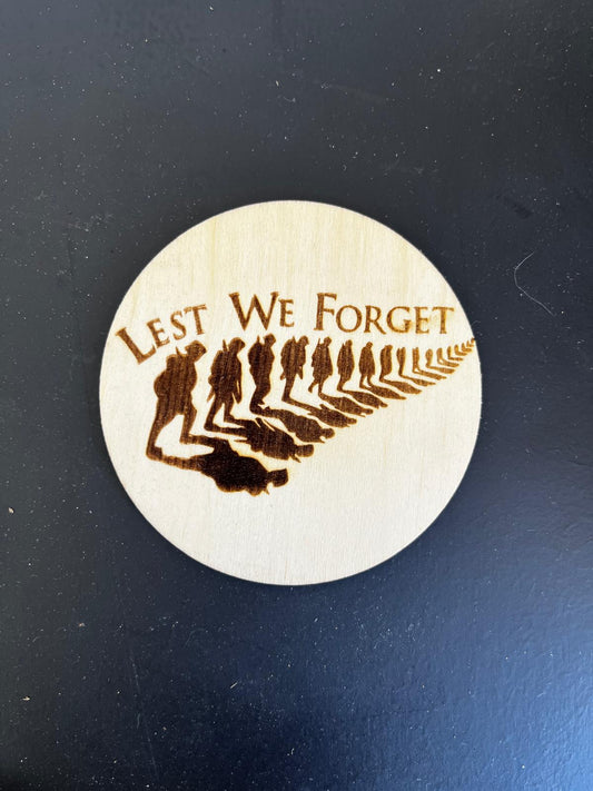 Lest we Forget Coaster