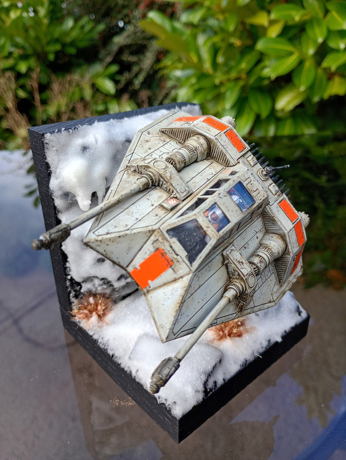 Star Wars snow speeder 3D printed model