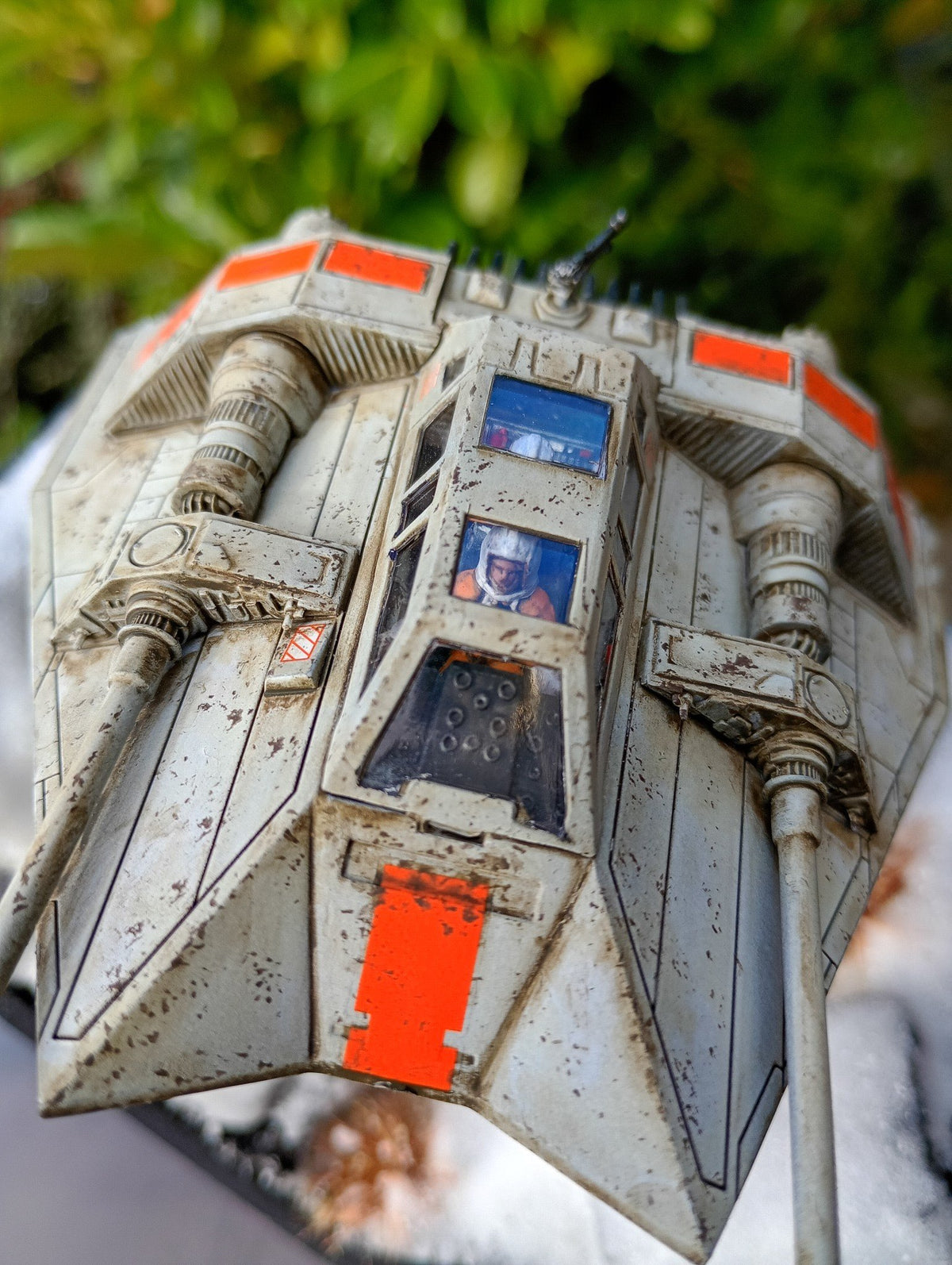 Star Wars snow speeder 3D printed model