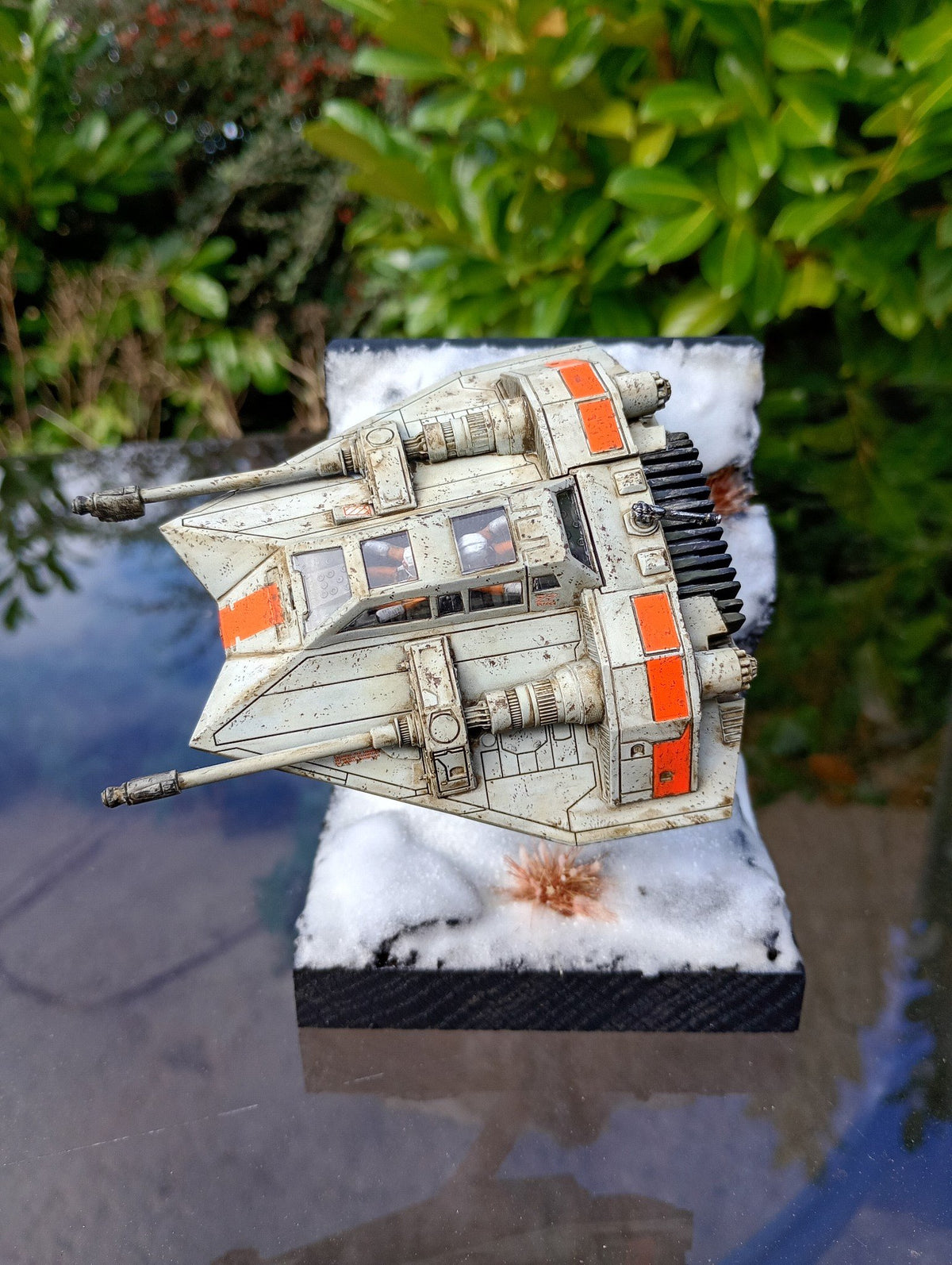 Star Wars snow speeder 3D printed model