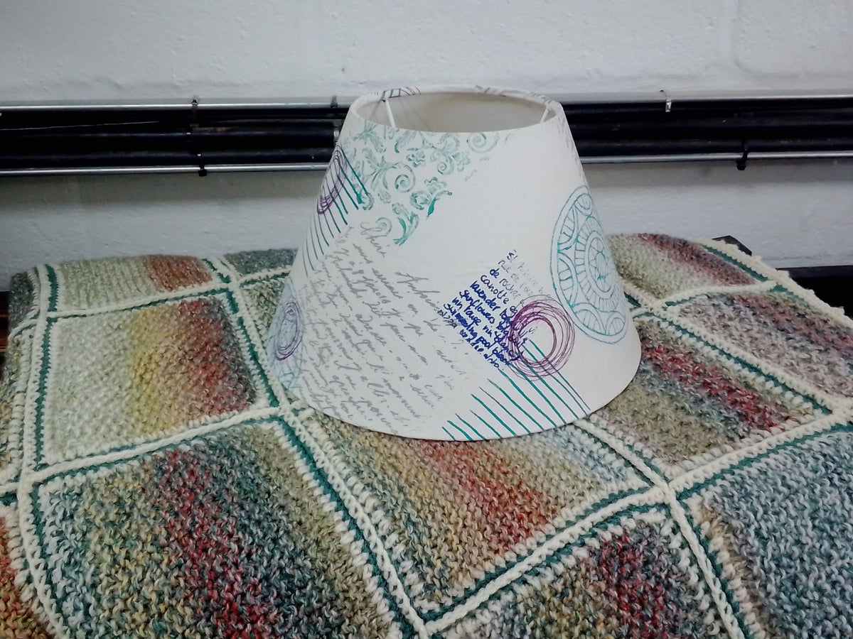 Hand-printed Lampshade